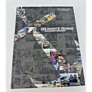 USS Harry S. Truman CVN 75 2019-2020 Deployment Cruise Yearbook US Navy